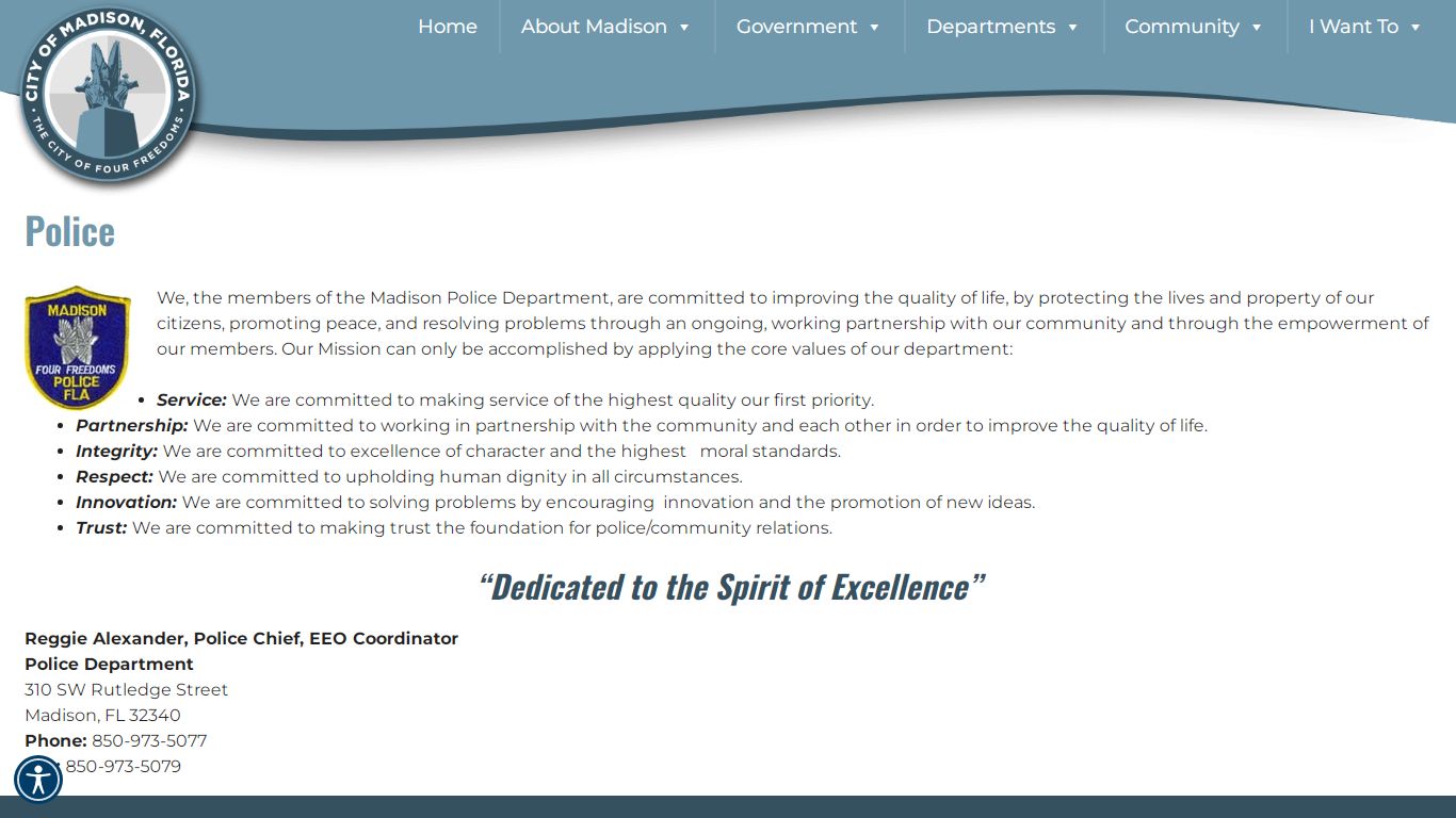 Police – City of Madison